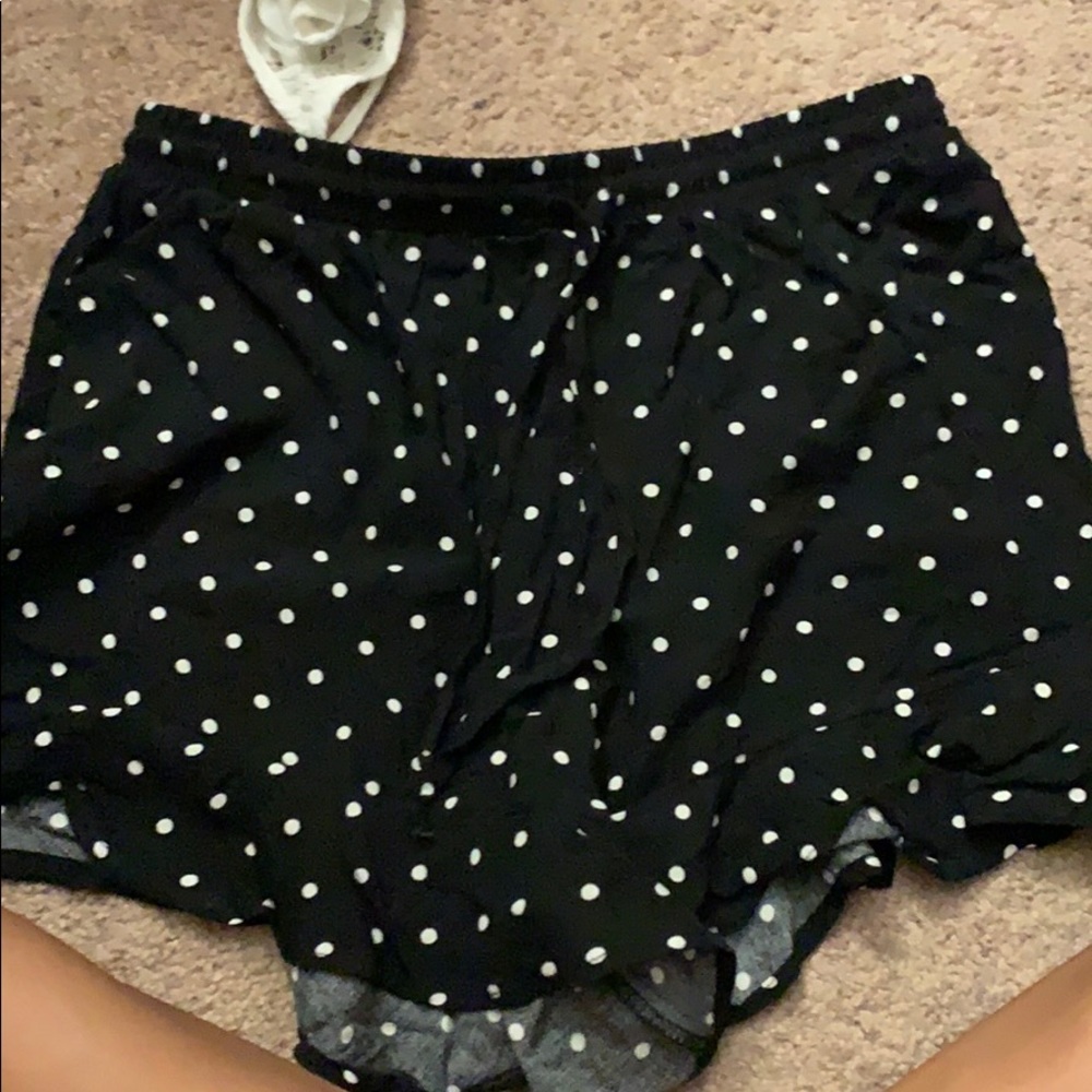 Polka dot shorts